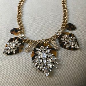 BaubleBar tortoiseshell statement necklace